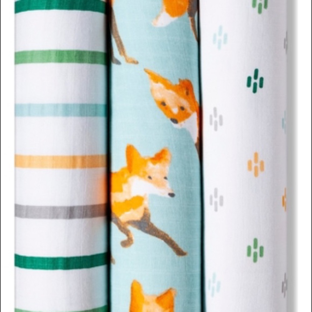 Little Unicorn Swaddle set of 3